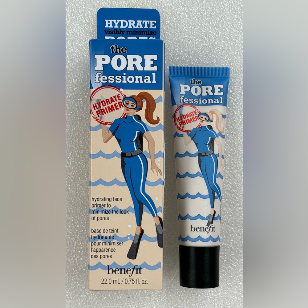 💙NEW Benefit POREfessional HYDRATING FACE PRIMER Pore Minimizer .75 oz SEALED 💙